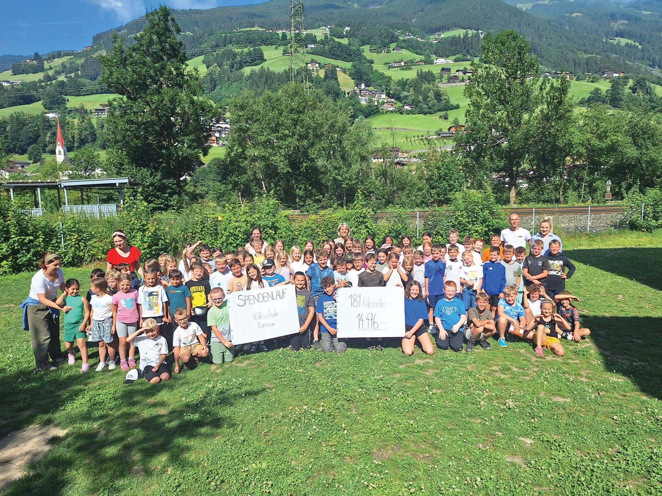 Spendenlauf-der-Volksschule-Ramsau