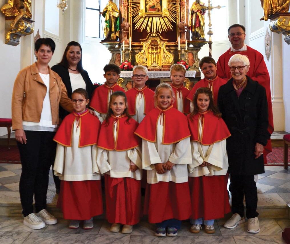 Ministranten-Vorstellung-Verabschiedung